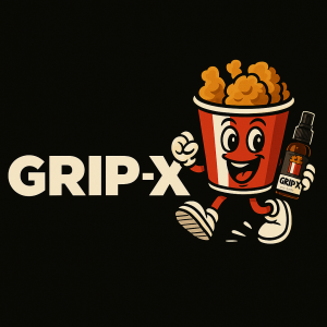 GRIP-X “If You Slide, You’re Fried” T-Shirt – Retro Streetball Edition - Image 3