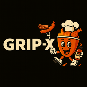 GRIP-X “Smoked Shifty” T-Shirt – Grillmaster Hooper Edition - Image 3
